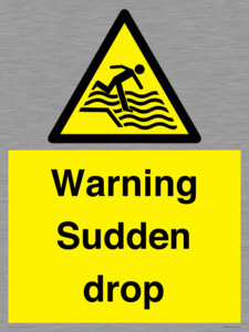 Warning Sudden drop